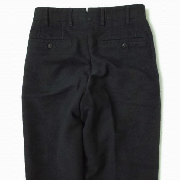 THE GIGI ザ・ジジ TONGA コットンモールスキン1プリーツスラックス