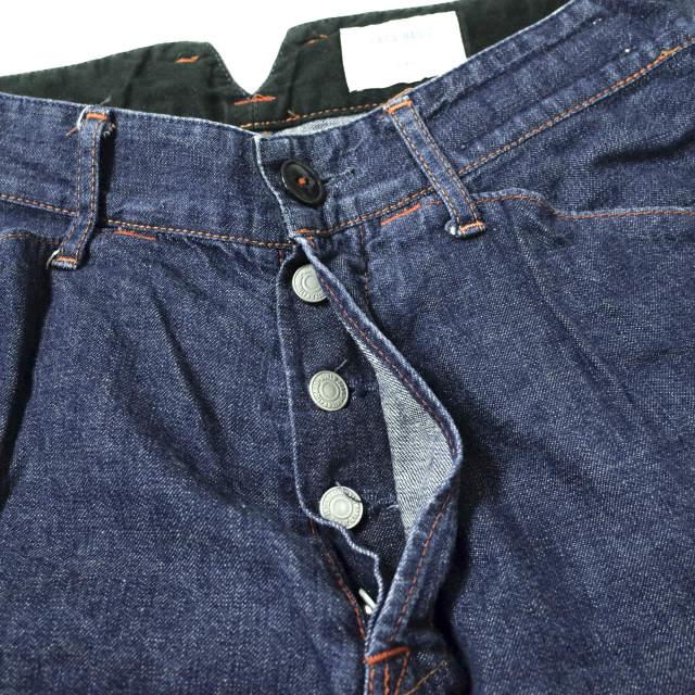 KATO カトー 日本製 シンチバックデニムショーツ BP410091-131001 S インディゴ BASIC ショートパンツ ボタンフライ 尾錠 ボトムス mc68491 |  | 02