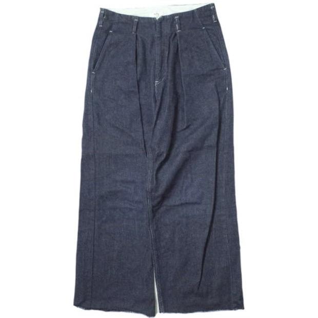 saby サバイ 22AW 日本製 TUCK BAGGY - 11OZ BINGO DENIM タックバギー 