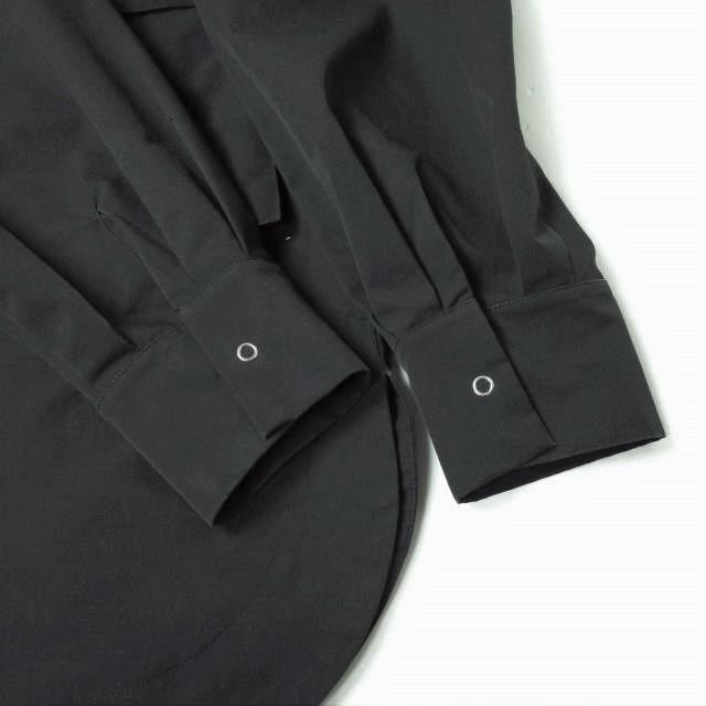 SUPERTHANKS スーパーサンクス 21SS BIC POCKET BIC SHIRT ビッグポケットビッグシルエットシャツ ST211SH001 M ブラック 長袖 BIG mc68512 |  | 05