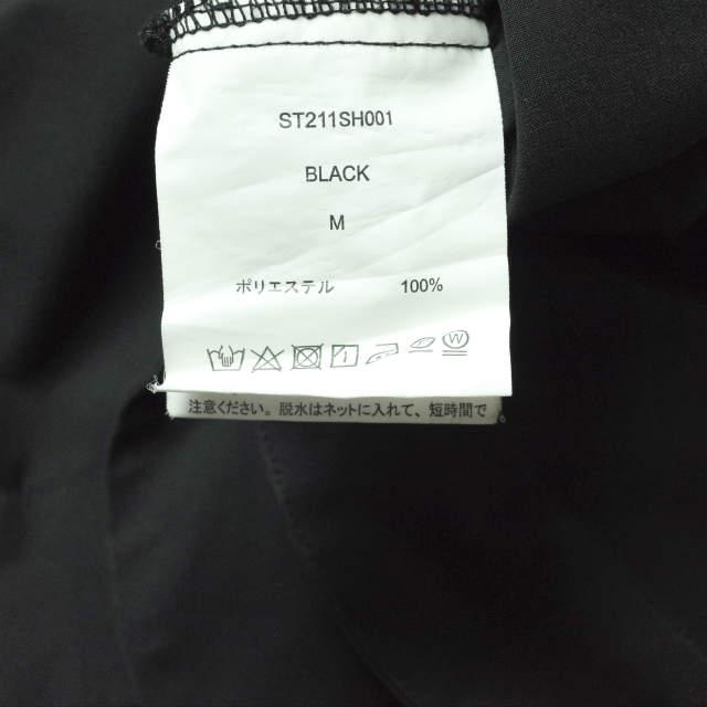 SUPERTHANKS スーパーサンクス 21SS BIC POCKET BIC SHIRT ビッグポケットビッグシルエットシャツ ST211SH001 M ブラック 長袖 BIG mc68512 |  | 07