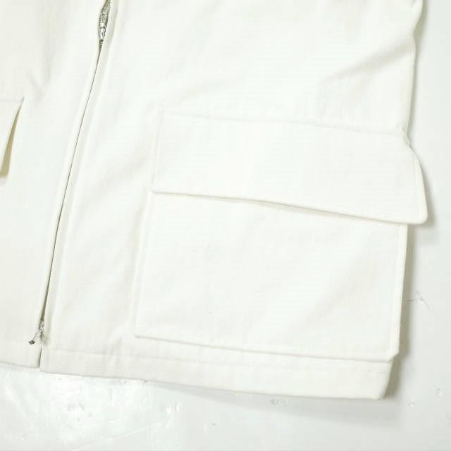 HEUGN ユーゲン 22SS 日本製 HUNT キャンバス ハンティングジャケット COAT 026 3 WHITE ジップアップブルゾン アウター mc68548 |  | 03