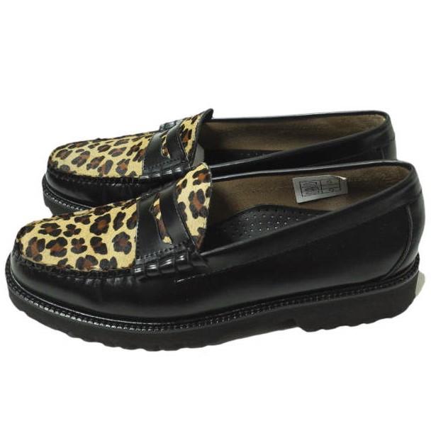 G.H.BASS ジーエイチバス 23SS 91509 LARSON EXOTIC レオパードコンビペニーローファー US10(28cm) BLACK＆LEOPARD WEEJUNS コイン mc68550 |  | 01