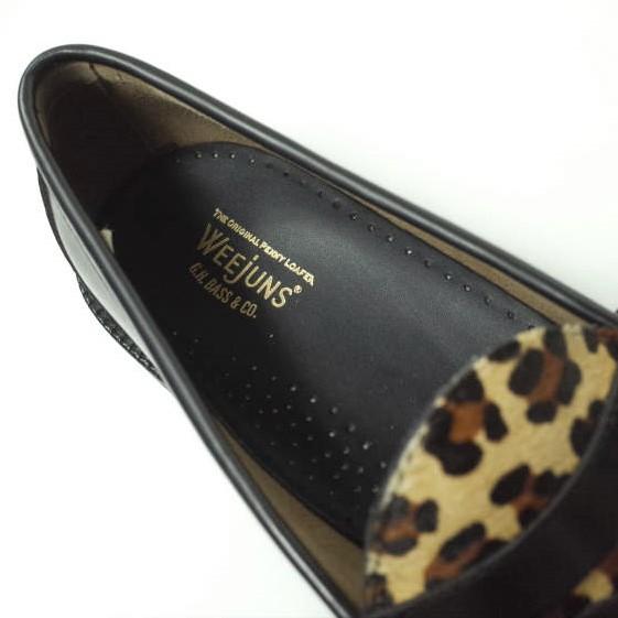 G.H.BASS ジーエイチバス 23SS 91509 LARSON EXOTIC レオパードコンビペニーローファー US10(28cm) BLACK＆LEOPARD WEEJUNS コイン mc68550 |  | 06