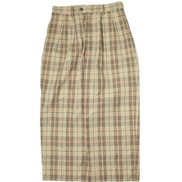 MACKINTOSH PHILOSOPHY マッキントッシュフィロソフィー タータンチェック2タックパンツ H8R08-320-40 5(M) ベージュ ワイド mc68555 | 
