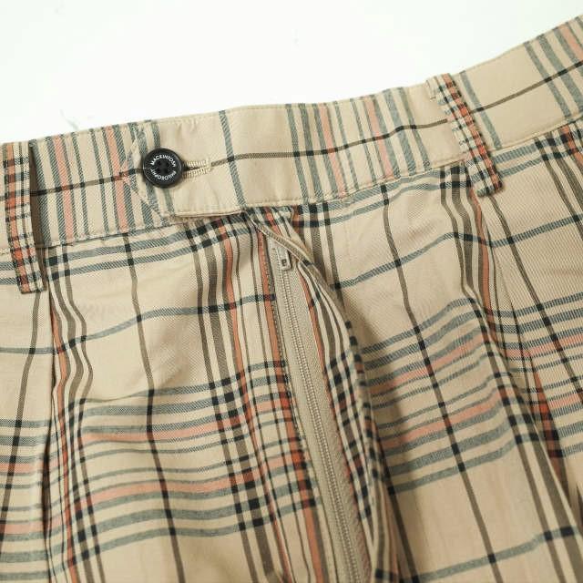 MACKINTOSH PHILOSOPHY マッキントッシュフィロソフィー タータンチェック2タックパンツ H8R08-320-40 5(M) ベージュ ワイド mc68555 |  | 02