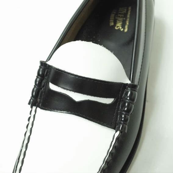 新品 G.H.BASS ジーエイチバス 23SS 11010H LARSON ツートーンペニーローファー US10(28cm) BLACK＆WHITE WEEJUNS コイン 革靴 mc68559 |  | 05