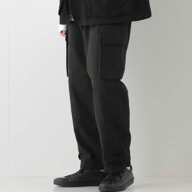 COMOLI コモリ 22SS 日本製 ブラック 6ポケットパンツ V01-03012 COMOLI コモリ 22SS 日本製 ブラック 6ポケットパンツ V01-03012