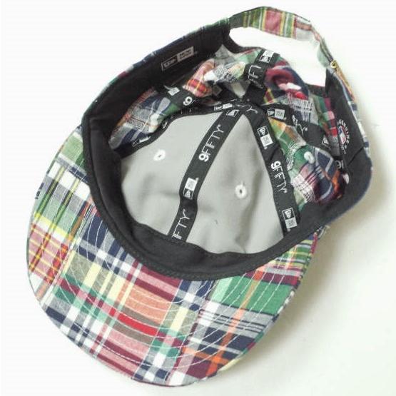 NEW ERA×BEAMSビームス別注New チェック柄 キャップ NEW ERA x BEAMS ニューエラ ビームス 23SS 別注 Madras 950 Retro
