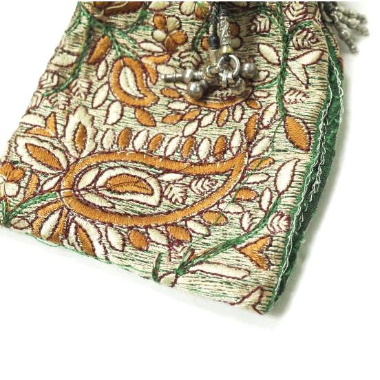 TWENTY SEVEN NINE 27/9 トゥウェンティーセブンナイン India Jacquard weave Charm Bag ジャガードチャームバッグ ネックレス mc68609 |  | 03