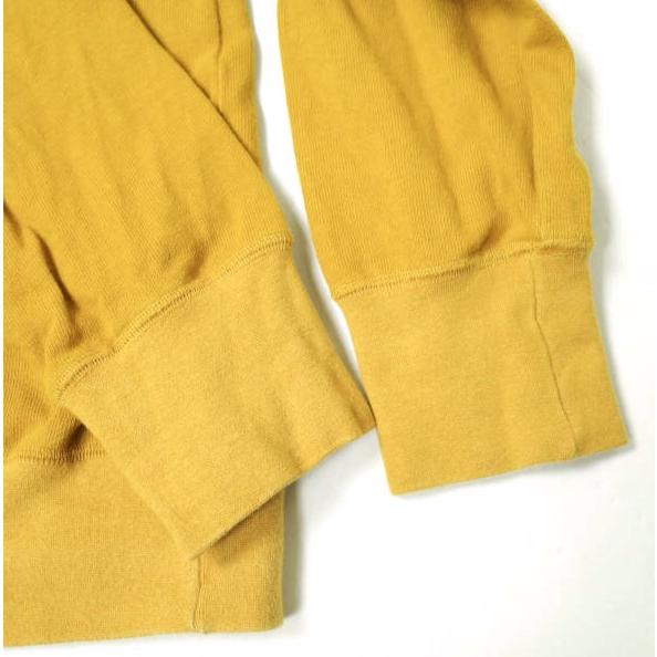 Upscape Audience 日本製 Basque10オンス(バスク天竺) フリーダムスリーブ1ボタンヘンリー9/S Tee MADE IN JAPAN AUD6045 M マスタード |  | 06