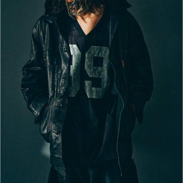 新品 GOODKARMA DEVELOPMENT グッドカルマ Leather Chore Coat HELL'S