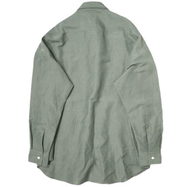 新品 N.HOOLYWOOD エヌハリウッド コンパイルライン 25SS SHIRT ウールリネン ビッグシルエットシャツ 2251-SH07-001 40 GRAY 定価36,300円 |  | 01