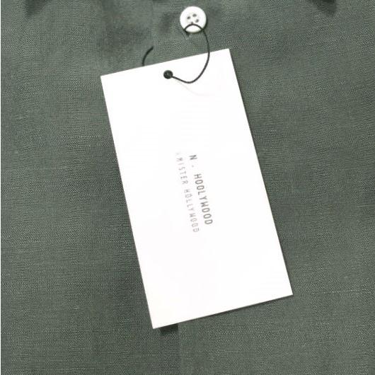 新品 N.HOOLYWOOD エヌハリウッド コンパイルライン 25SS SHIRT ウールリネン ビッグシルエットシャツ 2251-SH07-001 40 GRAY 定価36,300円 |  | 03