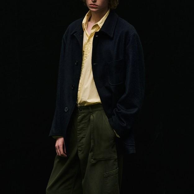 A.PRESSE アプレッセ 24SS Cashmere Light Flannel Jacket