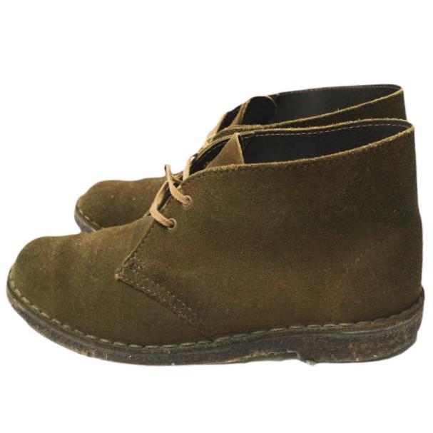 Clarks クラークス イギリス製 SUEDE DESERT BOOTS スエードデザートブーツ UK6(24.5cm) Brown クレープソール チャッカ MADE IN ENGLAND |  | 01