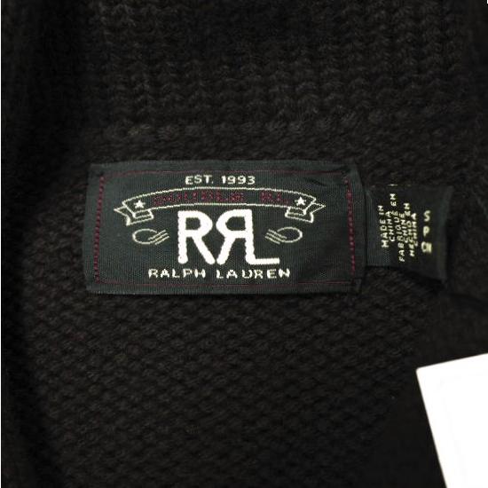 新品 RRL ダブルアールエル 25SS アップリケド ウールショールカラーカーディガン MNRRSWE16820181 S Brown Double RL ニット mc68674 |  | 08