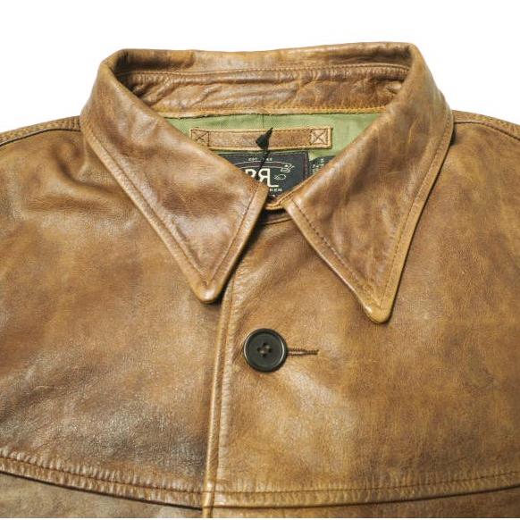 新品 RRL ダブルアールエル BRADLEY LEATHER CAR COAT レザーカー