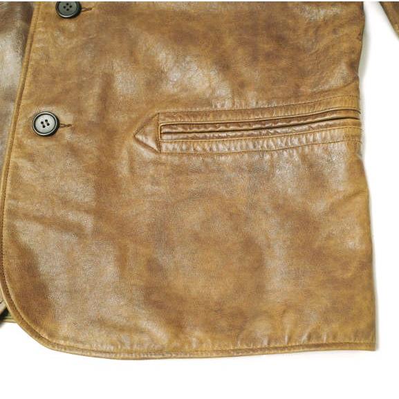 新品 RRL ダブルアールエル BRADLEY LEATHER CAR COAT レザーカーコート MNRROTW12820116 M レザージャケット Double RL 定価374,000円 |  | 05