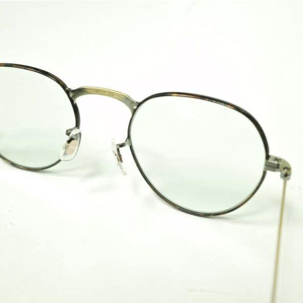 EYEVAN アイヴァン 日本製 FREED AG-C ボストンサングラス Antique Gold/Light Green(度入り) 47□20-145 眼鏡 メガネ mc68686 |  | 05