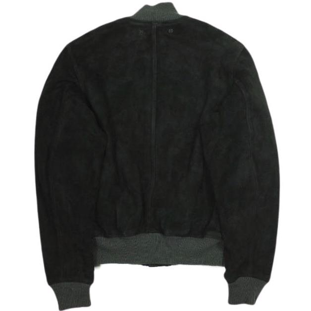 新品 RRL ダブルアールエル 25AW スエードボンバージャケット S Vintage Black Double RL ディアスキン レザージャケット 定価401,500円 |  | 01