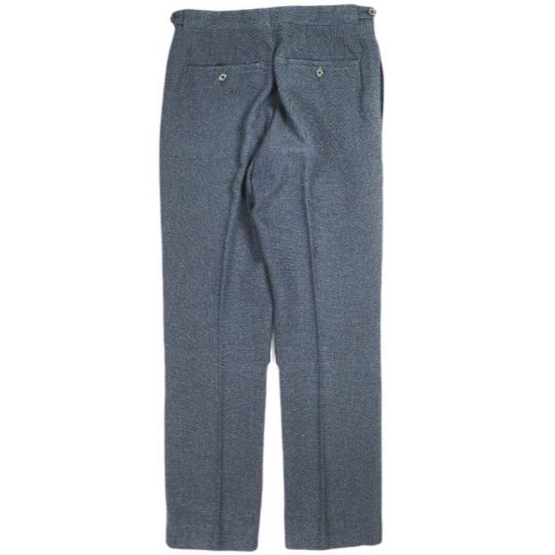 RRL ダブルアールエル COTTON WOOL OFFICERS TROUSER - MADE IN ITALY オフィサーズトラウザーズ 28 Navy パンツ Double RL スラックス |  | 01