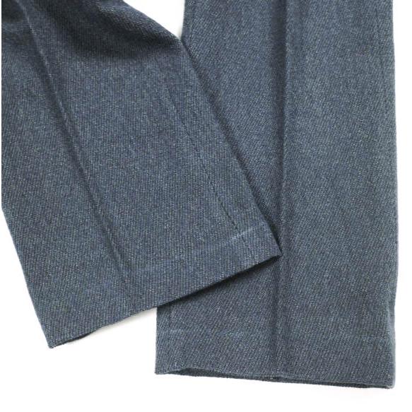 RRL ダブルアールエル COTTON WOOL OFFICERS TROUSER - MADE IN ITALY オフィサーズトラウザーズ 28 Navy パンツ Double RL スラックス |  | 06