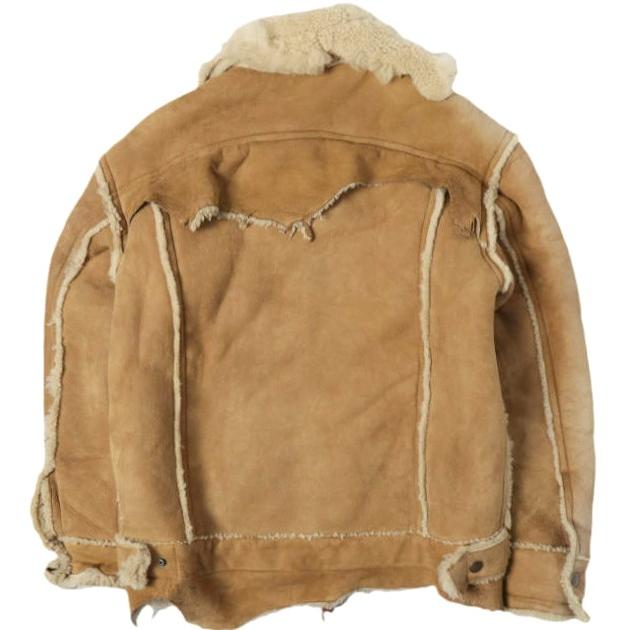 GOODKARMA DEVELOPMENT グッドカルマ ディベロップメント MOUTON TRUCKER JACKET LUKE リバーシブル ムートントラッカージャケット 1 CAMEL |  | 01
