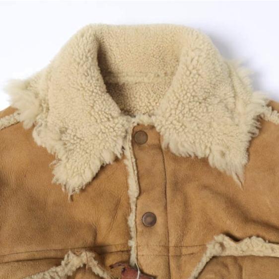 GOODKARMA DEVELOPMENT グッドカルマ ディベロップメント MOUTON TRUCKER JACKET LUKE リバーシブル ムートントラッカージャケット 1 CAMEL |  | 07