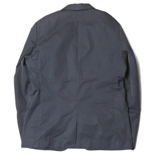 MARNI x H&M マルニ エイチアンドエム 別注 コットンピンストライプ3Bテーラードジャケット US 42R ネイビー アウター |  | 01