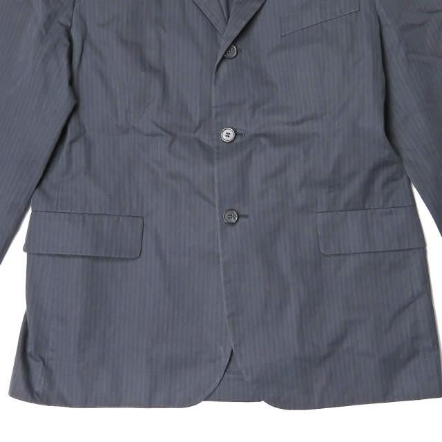 MARNI x H&M マルニ エイチアンドエム 別注 コットンピンストライプ3Bテーラードジャケット US 42R ネイビー アウター |  | 06