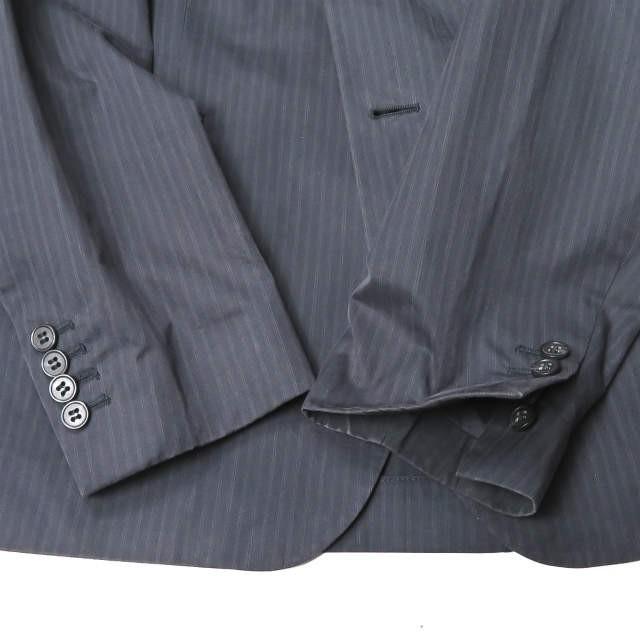 MARNI x H&M マルニ エイチアンドエム 別注 コットンピンストライプ3Bテーラードジャケット US 42R ネイビー アウター |  | 07
