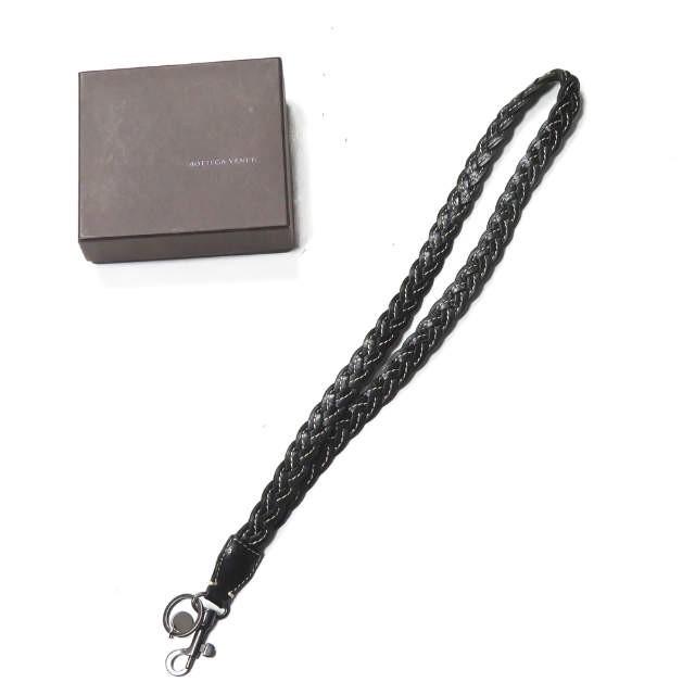 ボッテガヴェネタ BOTTEGA VENETA イタリア製 レザーネックストラップ 