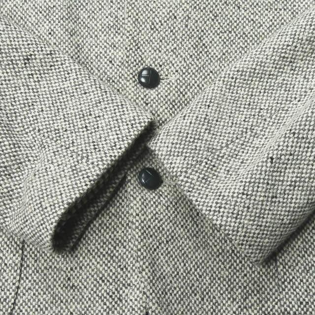 フランクリーダー FRANK LEDER ドイツ製 GRAY x WHITE CHECKERED 3B JACKET ウール3Bテーラードジャケット 0222042 XS グレー アウター |  | 09