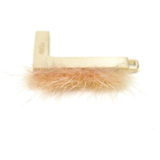 新品 FENDI フェンディ イタリア製 ABCLICK L オレンジファー付きペンダント 7ARLELVHLF07N3 ゴールド ミンク バッグチャーム mm7113 |  | 04
