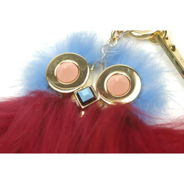 新品 FENDI フェンディ ミンク チック バッグチャーム 7AR686-A42V-F13YL  キーホルダー CHICK 付属品付き ロボット バッグバグズ mm7114 |  | 01