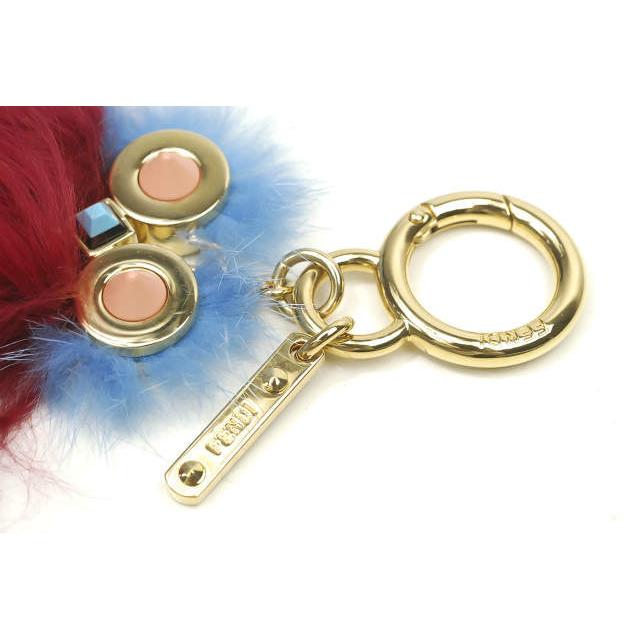 新品 FENDI フェンディ ミンク チック バッグチャーム 7AR686-A42V-F13YL  キーホルダー CHICK 付属品付き ロボット バッグバグズ mm7114 |  | 03