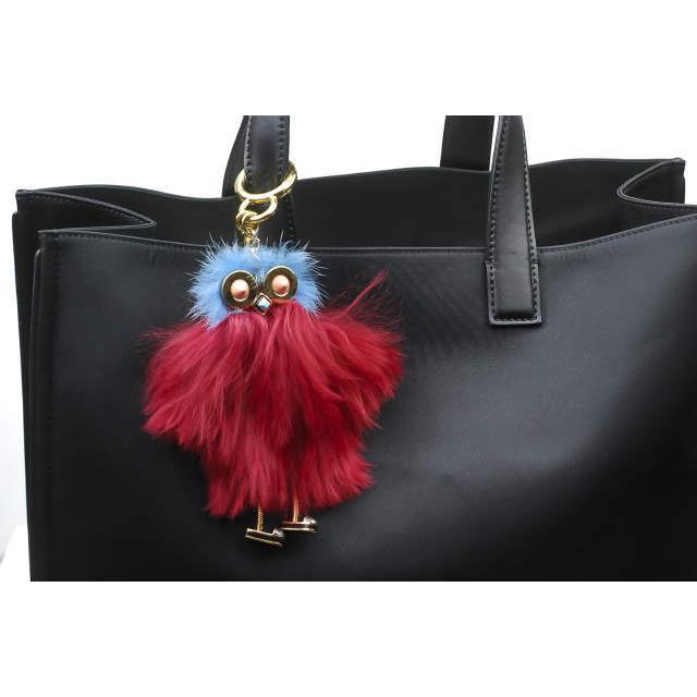 新品 FENDI フェンディ ミンク チック バッグチャーム 7AR686-A42V-F13YL  キーホルダー CHICK 付属品付き ロボット バッグバグズ mm7114 |  | 08