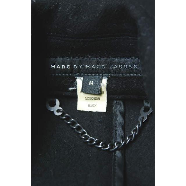 MARC BY MARC JACOBS マークバイマークジェイコブス ウールメルトンPコート M202509 M ブラック ショート丈 6つボタン アウター |  | 02