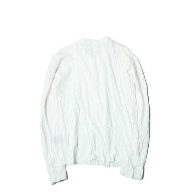 3.1 Phillip Lim 3.1フィリップリム コットンヘンリーネックカットソー XS オフホワイト 長袖 装飾 トップス |  | 01