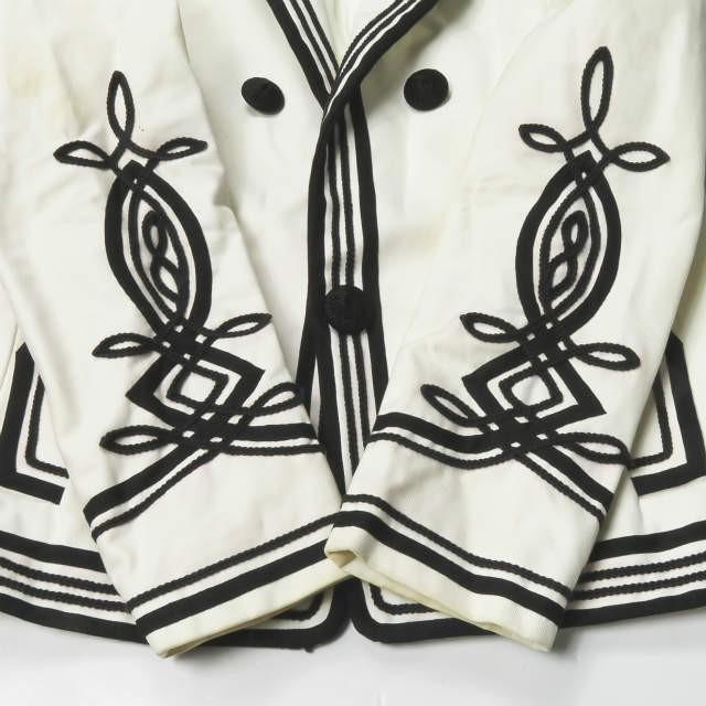 3.1 Phillip Lim 3.1フィリップリム イタリア製 コットンツイル エンブロイダリーテーラードジャケット XS パイピング 刺繍 |  | 08