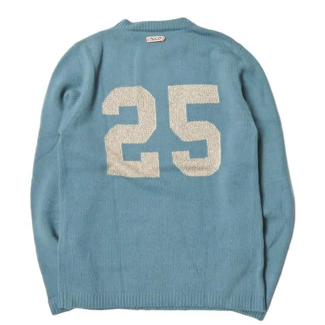 GUCCI グッチ イタリア製 レインボーバードクルーネックニット 410405