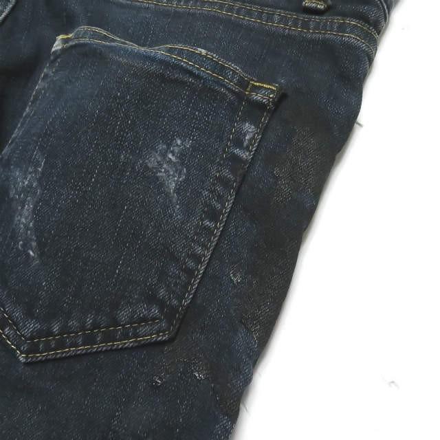 SAINT LAURENT PARIS サンローランパリ 13AW オーバーダイコーティングデニムパンツ 328936 Y691B 29 D02 M/SK-LW デストロイ |  | 09