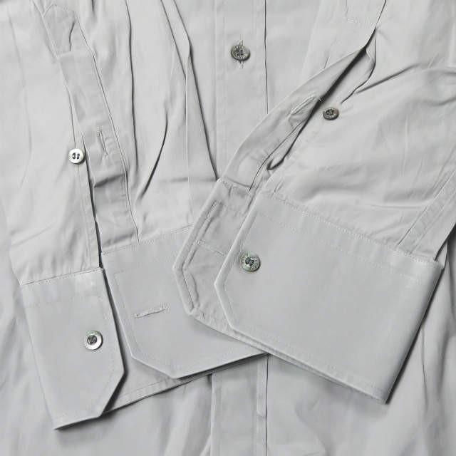 GUCCI グッチ イタリア製 レギュラーカラードレスシャツ 303-0550-1131 42(161/2) グレー 長袖 無地 トップス |  | 05