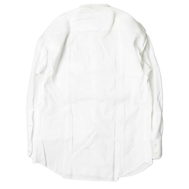 GUCCI グッチ イタリア製 レギュラーカラードレスシャツ 303-0397-1131 42(161/2) ホワイト 長袖 無地 トップス |  | 01