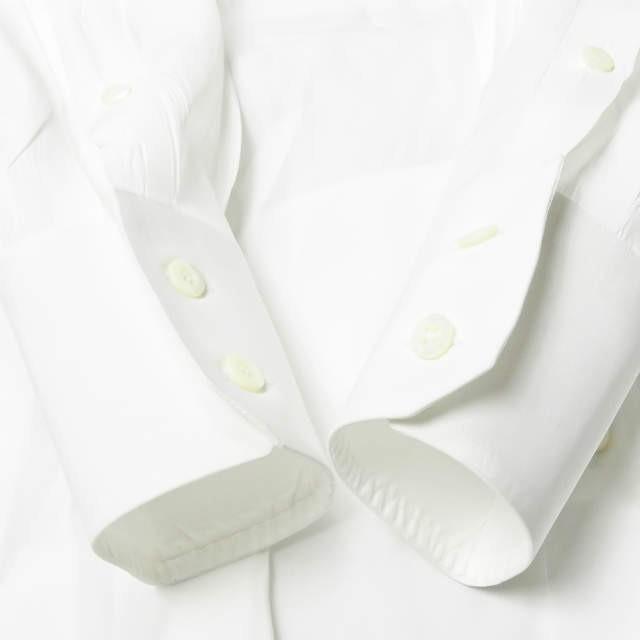 GUCCI グッチ イタリア製 レギュラーカラードレスシャツ 303-0397-1131 42(161/2) ホワイト 長袖 無地 トップス |  | 06