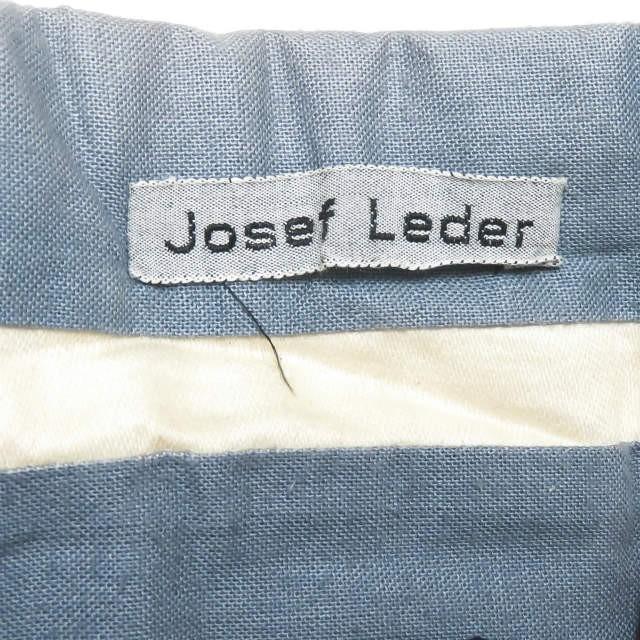 FRANK LEDER フランクリーダー ドイツ製 JOSEF LEDER ベルテッドツイルトラウザーパンツ 0613023 M ブラウン ボトムス |  | 12