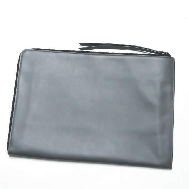 新品 FENDI フェンディ イタリア製 レザークラッチバッグ 7M0237 グレー A4サイズ ブリーフケース スムースレザー カバン ☆☆mm7690 |  | 01