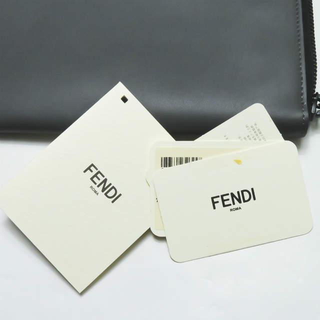 新品 FENDI フェンディ イタリア製 レザークラッチバッグ 7M0237 グレー A4サイズ ブリーフケース スムースレザー カバン ☆☆mm7690 |  | 08