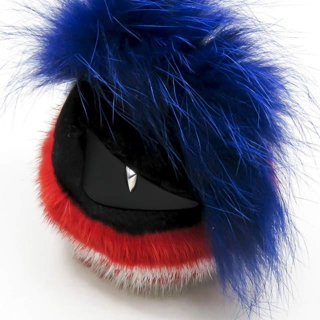 FENDI フェンディ イタリア製 バッグバグズチャーム KEY CHARM バッグチャーム キーホルダー モヒカン |  | 02